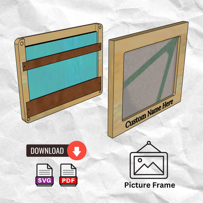 Kids Art Frame w/Storage