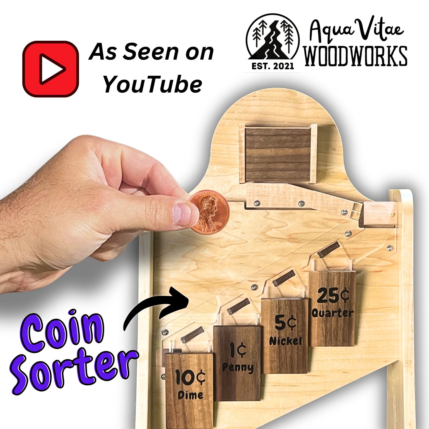 Coin Sorting Piggy Bank